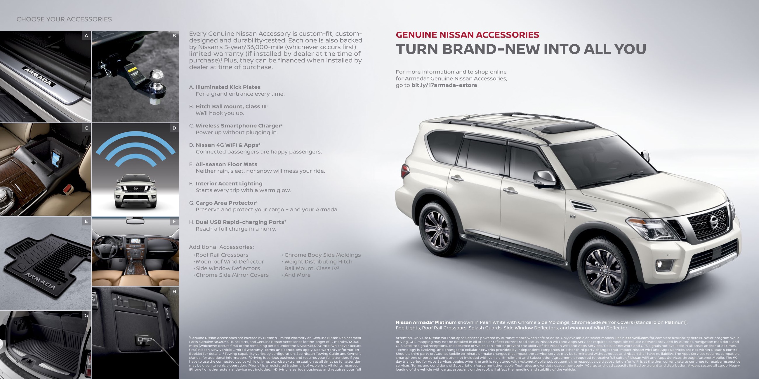 2017 Nissan Armada Brochure Page 4